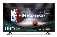 Téléviseur Hisense avec scène de basket-ball à l'écran