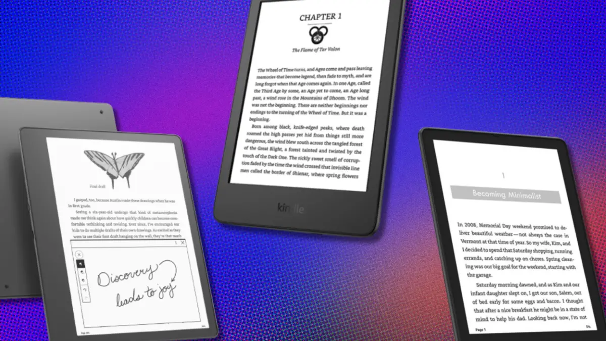 Le Kindle Scribe est à son prix le plus bas jamais enregistré, ainsi que d'autres offres Kindle du Cyber ​​​​Monday