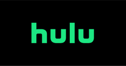 Logo Hulu vert sur fond noir