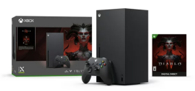 console xbox avec jeu diablo iv