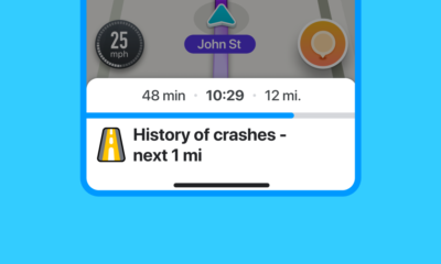La nouvelle fonction de sécurité Waze avertit les utilisateurs des routes ayant des antécédents d'accidents