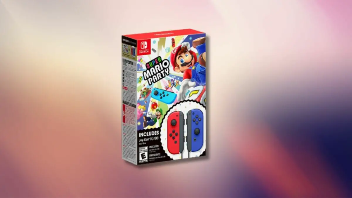 Obtenez ce pack Super Mario Party et Red & Blue Joy-Con dans le cadre d'une première offre du Black Friday
