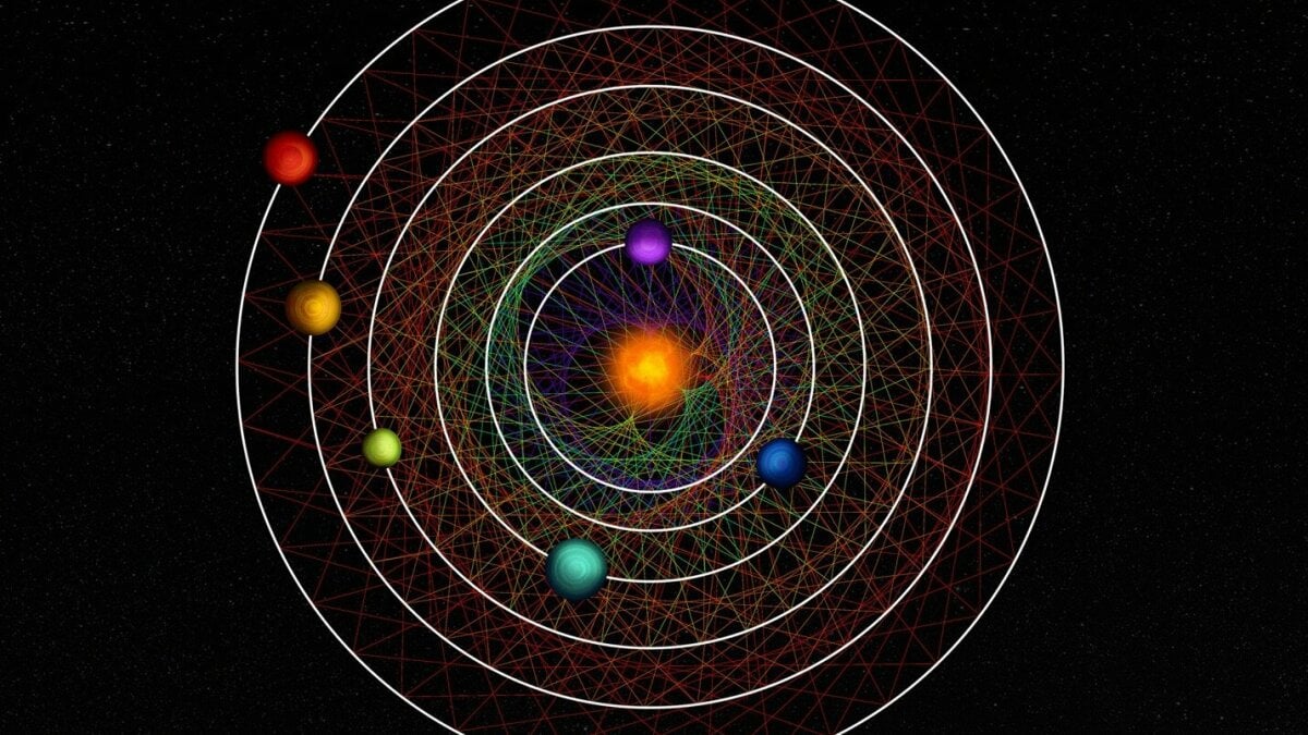 Regardez comment ces 6 planètes tournent autour de leur étoile en parfaite synchronisation