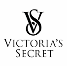 Logo Victoria's Secret en blanc et noir avec une police stylisée