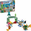 Lego Minecraft The Guardian Battle Toy Building Set sur fond blanc