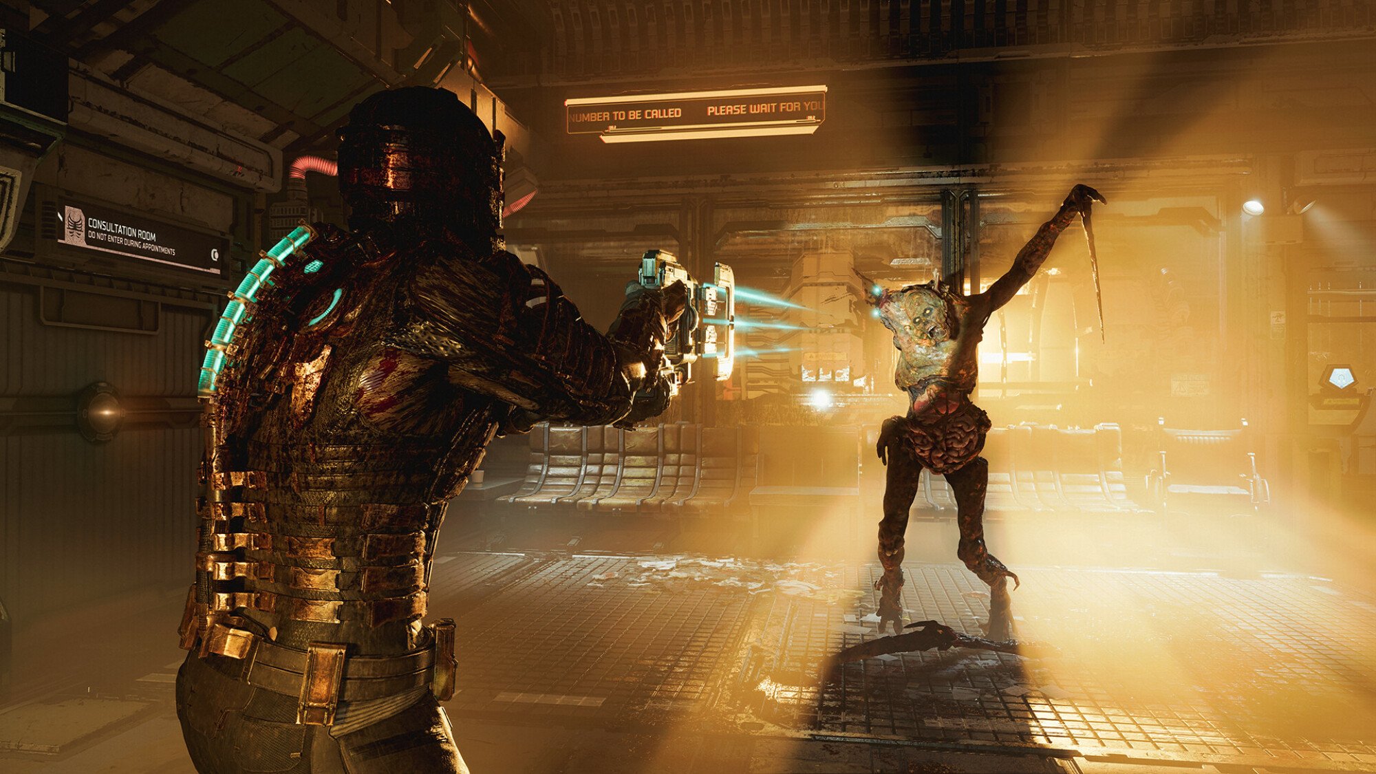 Capture d'écran du remake de Dead Space