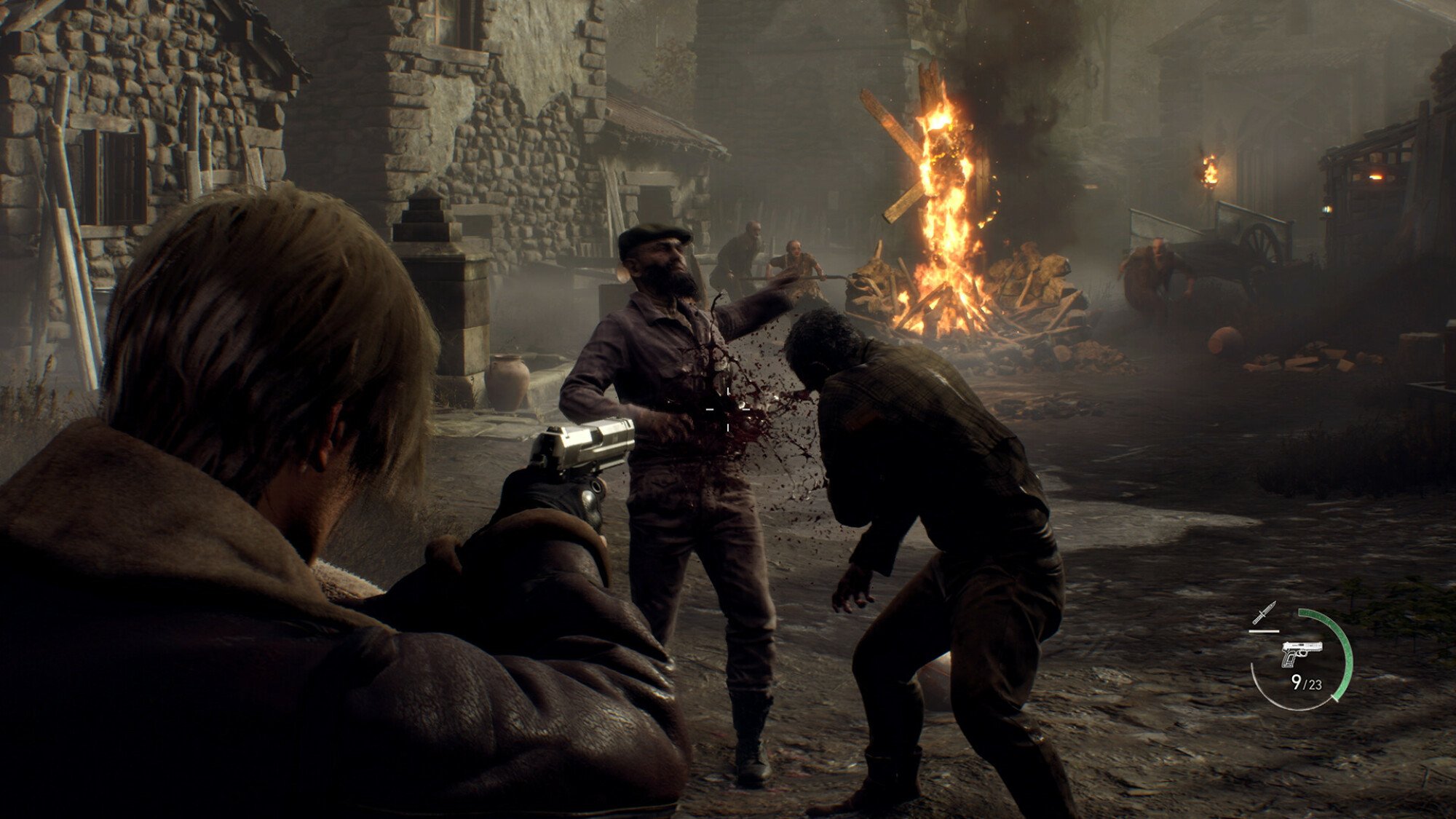 Capture d'écran du remake de Resident Evil 4