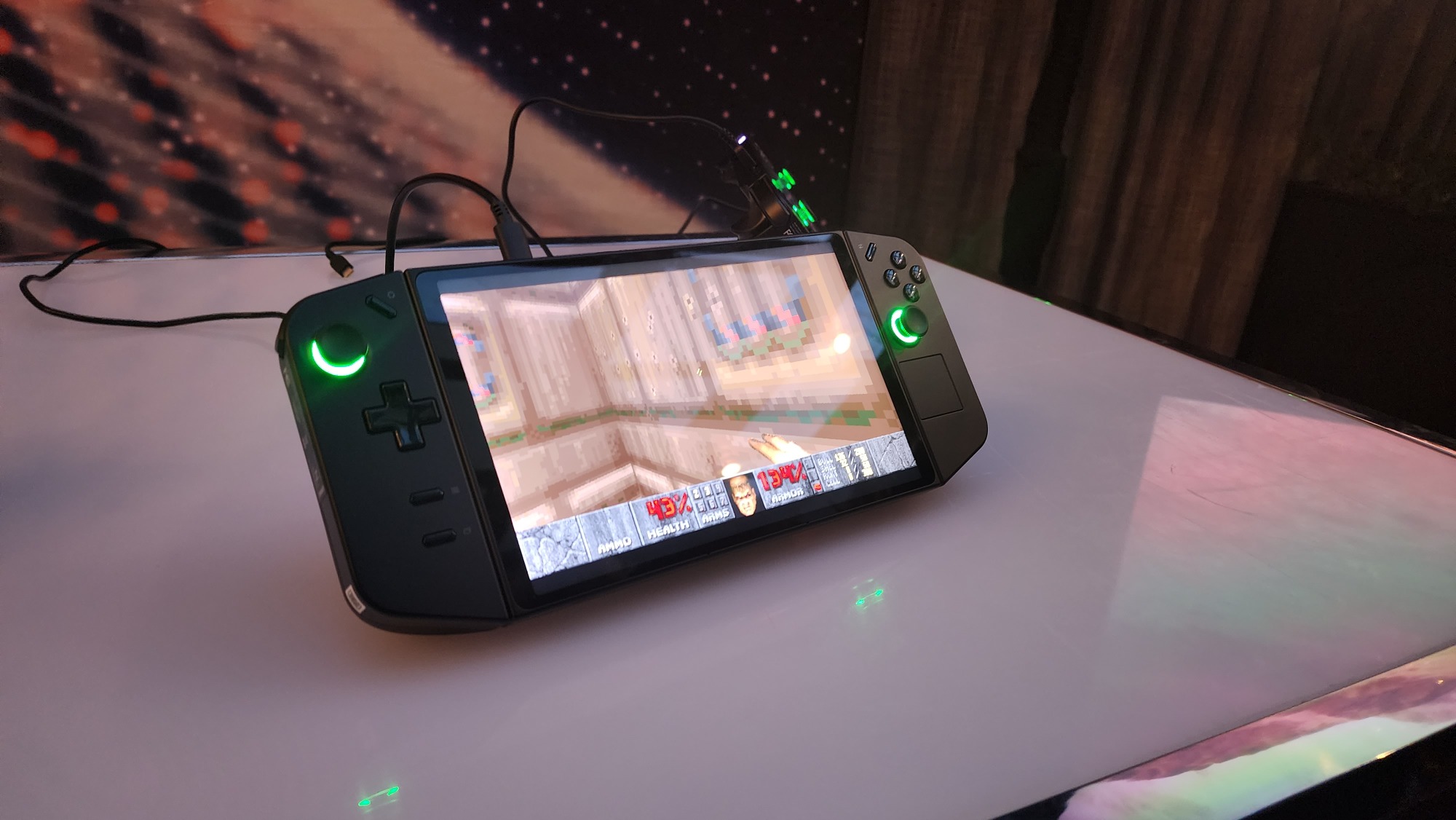 Lenovo Legion Go sur une table