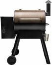 Gril et fumoir à granulés Traeger Grills Pro Series 22 de couleur bronze sur fond blanc