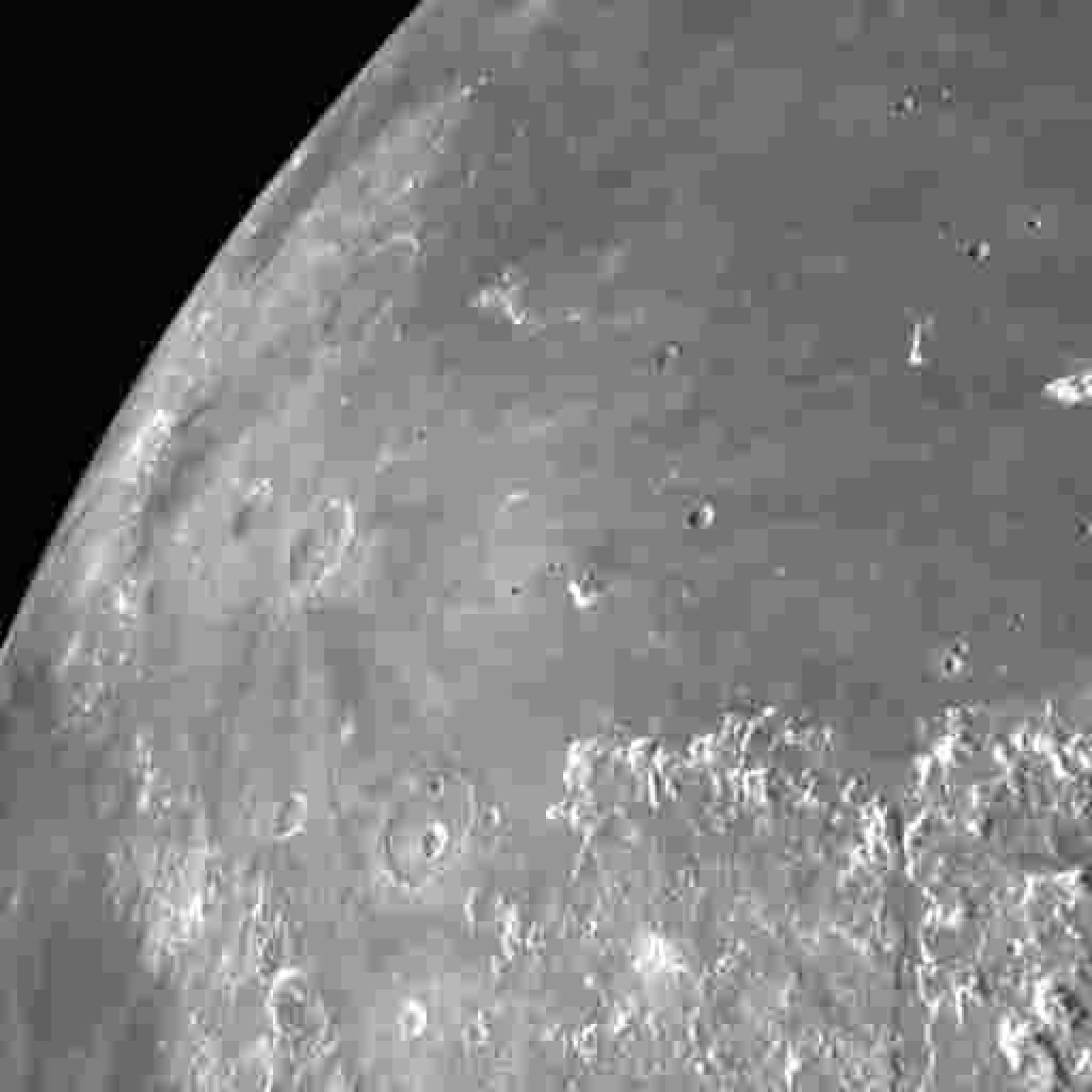 Le vaisseau spatial de la JAXA en orbite autour de la Lune