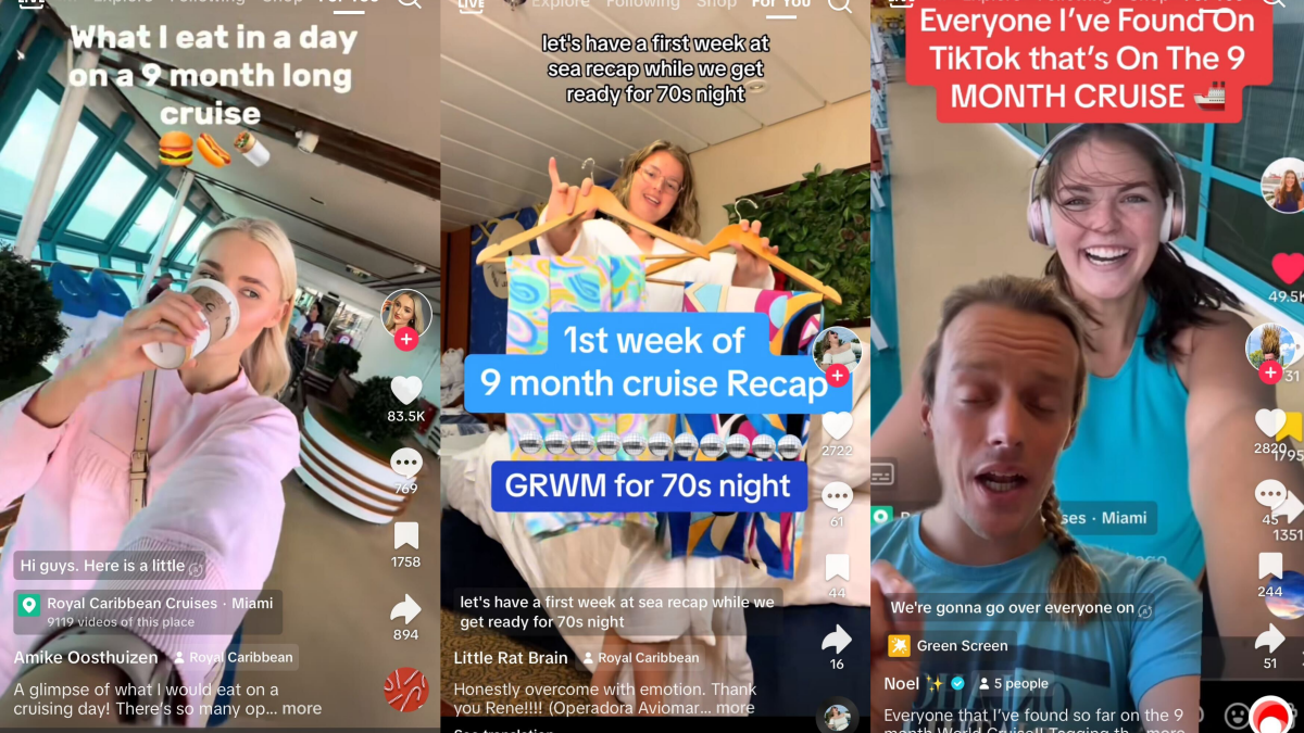 La dernière obsession de TikTok est la Royal Caribbean World Cruise de 9 mois