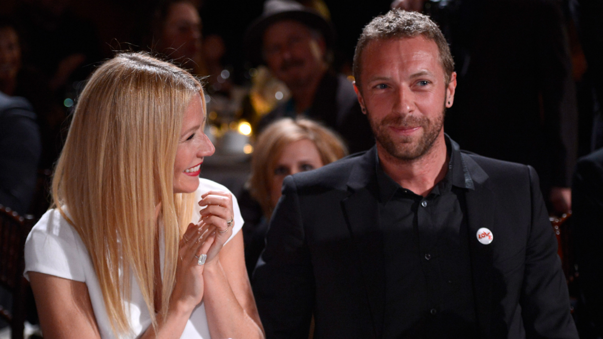 Paltrow et Martin lors d'un gala en 2014.