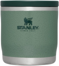 Un pot alimentaire isolé Stanley Adventure To Go vert sur fond blanc