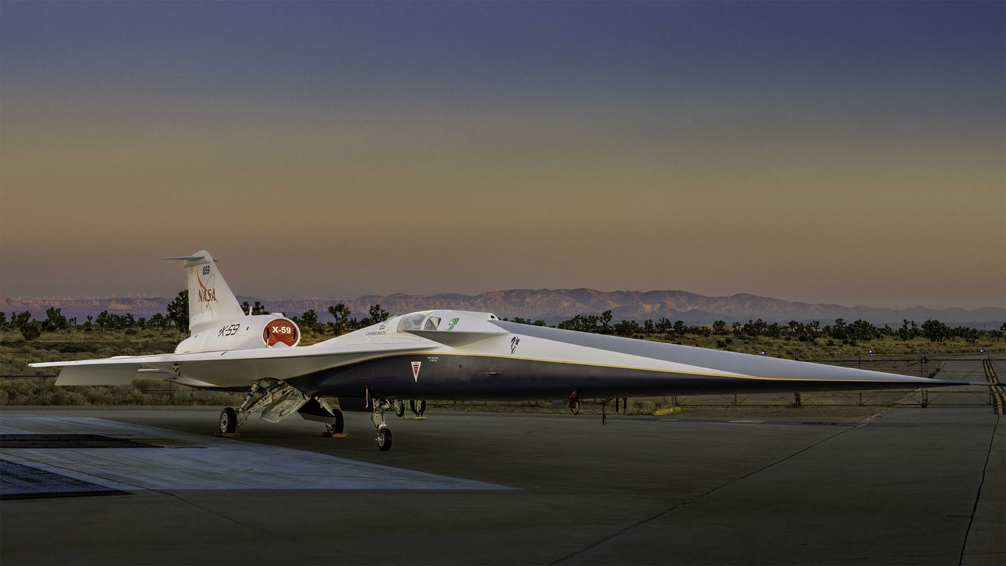 L'avion X-59 de la NASA