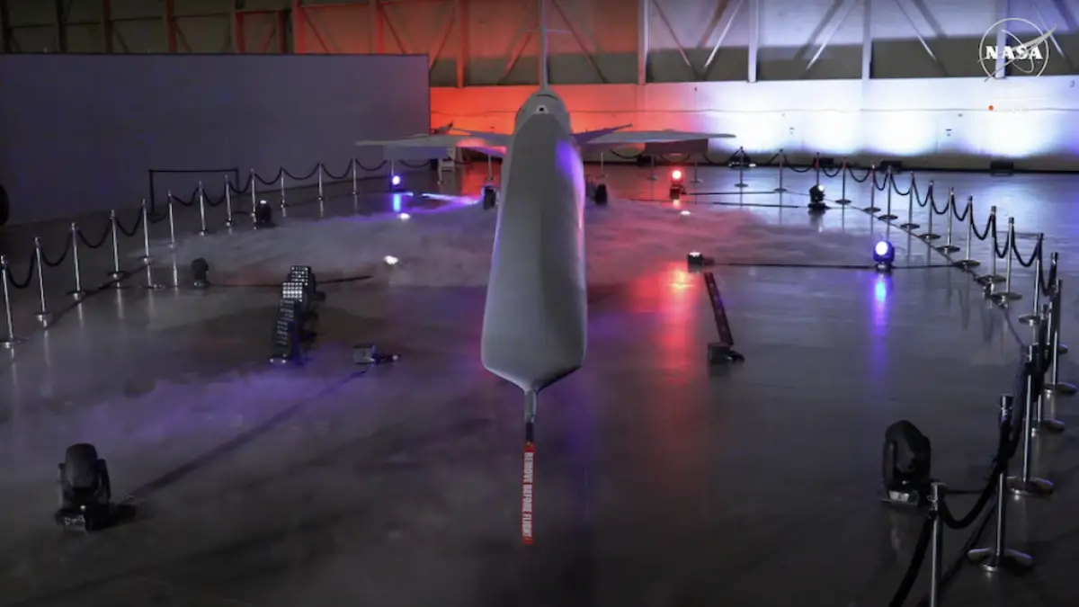 La NASA dévoile son avion X.  Il survolera les États-Unis à des vitesses extrêmes.