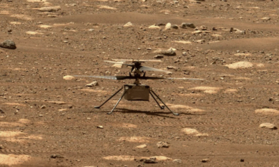 Avant sa disparition, l'hélicoptère de la NASA sur Mars a capturé une magnifique vue aérienne