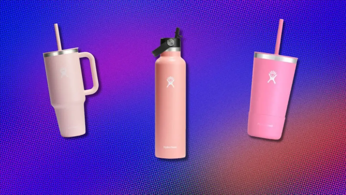 Dépêchez-vous : les bouteilles et gobelets Pink Hydroflask sont à au moins 20 % de réduction