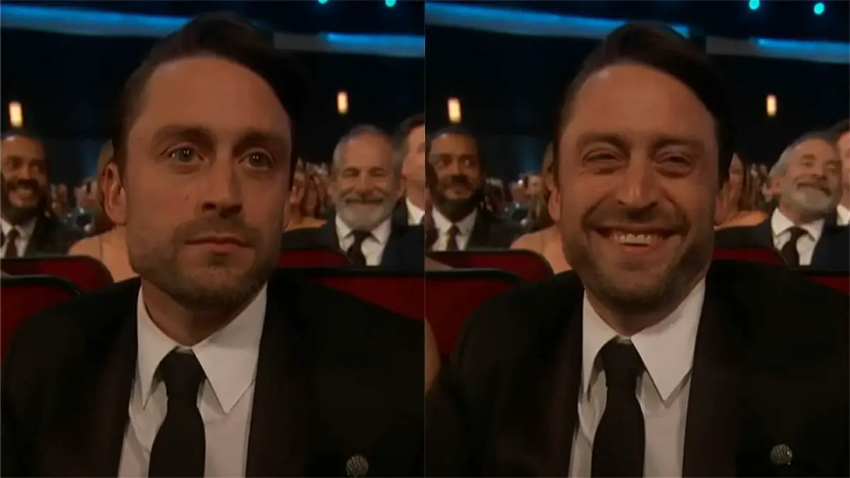 Kieran Culkin réagit parfaitement au discours brûlé de Pedro Pascal aux Emmys