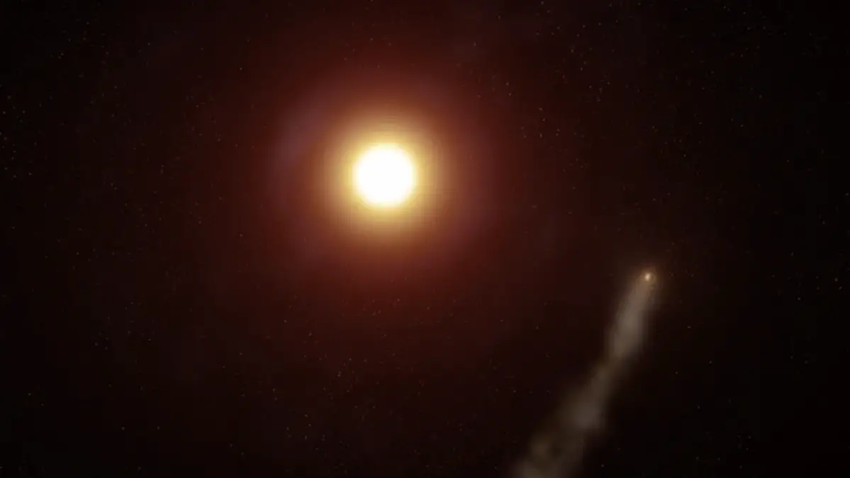 Les scientifiques découvrent une planète avec une queue 150 fois plus longue que celle du Mississippi