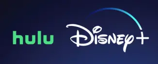 Logos Disney+ et Hulu côte à côte