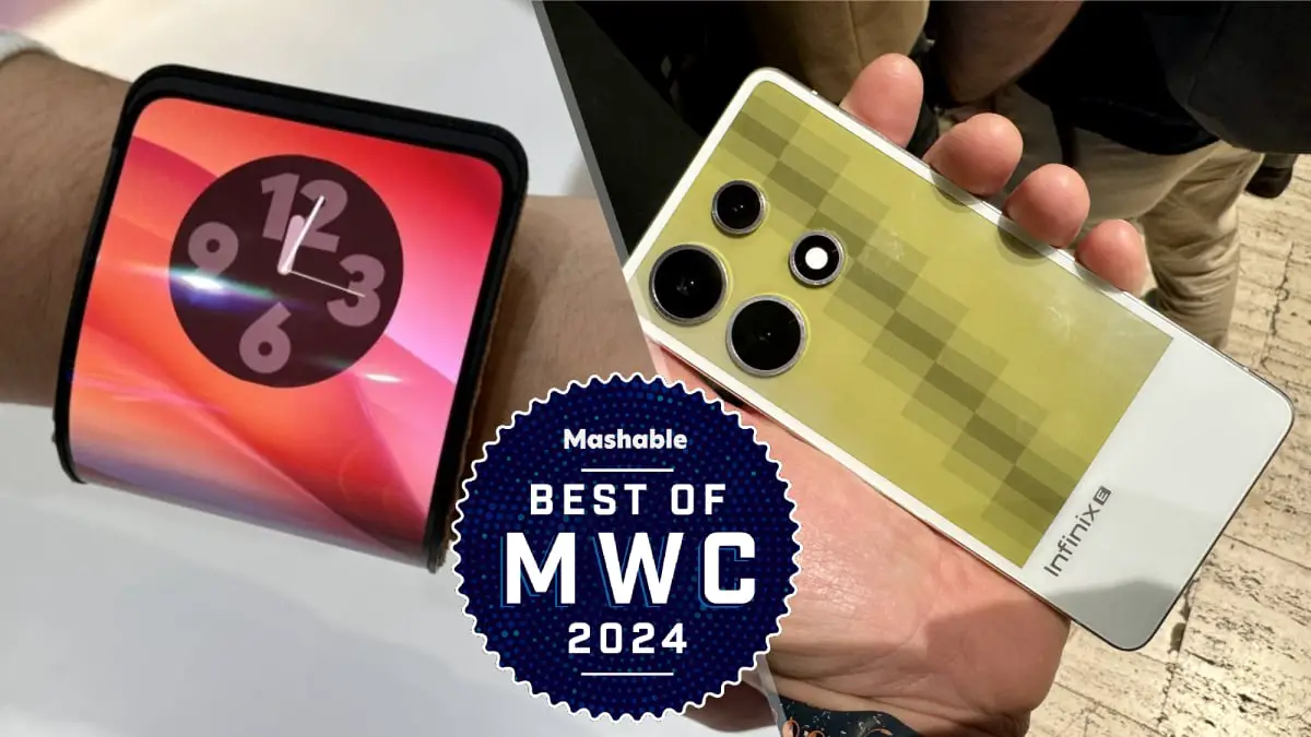 Le meilleur du MWC 2024, y compris les téléphones à couleurs changeantes et pliables