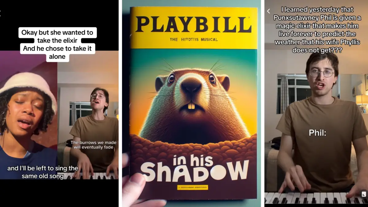 Déplacez-vous, Ratatouille : la nouvelle comédie musicale de TikTok parle d'une marmotte nommée Phil