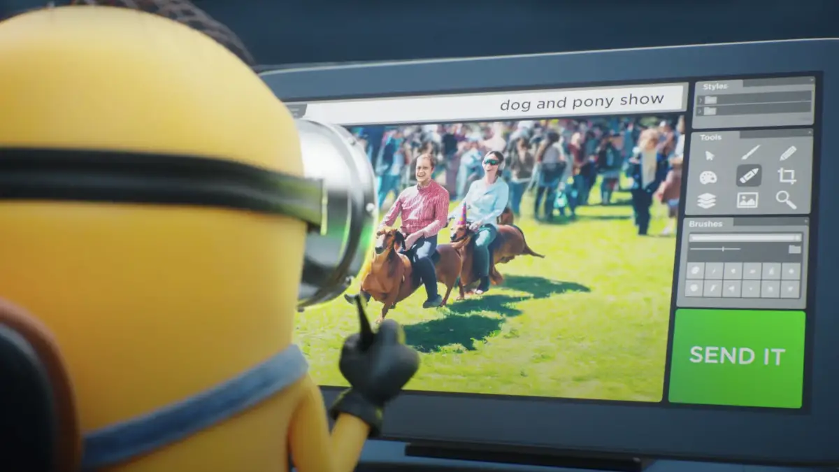 La bande-annonce du Super Bowl "Moi, moche et méchant 4" se moque des images générées par l'IA avec des Minions