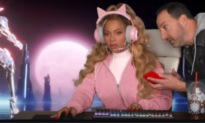 Nous avons trouvé le casque de jeu rose à oreilles de chat que Beyoncé portait dans sa publicité virale pour Verizon