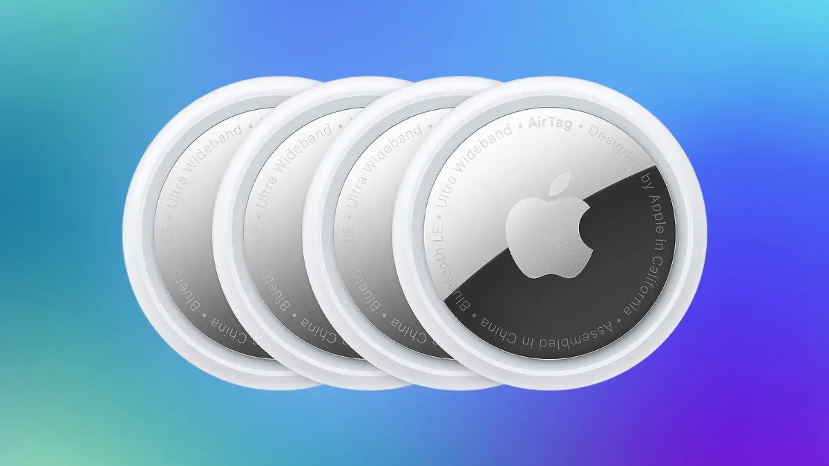Obtenez un pack de quatre Apple AirTags pour 14 $ de réduction et arrêtez de perdre vos affaires pour de bon