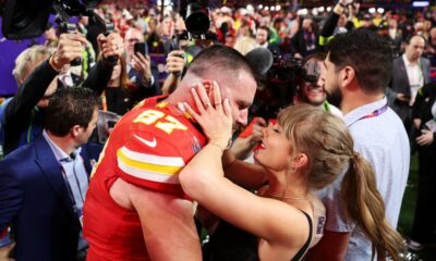 Taylor Swift et Travis Kelce sont des officiels de TikTok.  La vidéo fait grincer des dents avec charme.