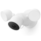 Google Nest Cam avec Floodlight sur fond blanc