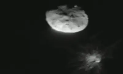 Lorsque la NASA s’est écrasée sur un astéroïde, elle a fait bien plus que le « pousser »