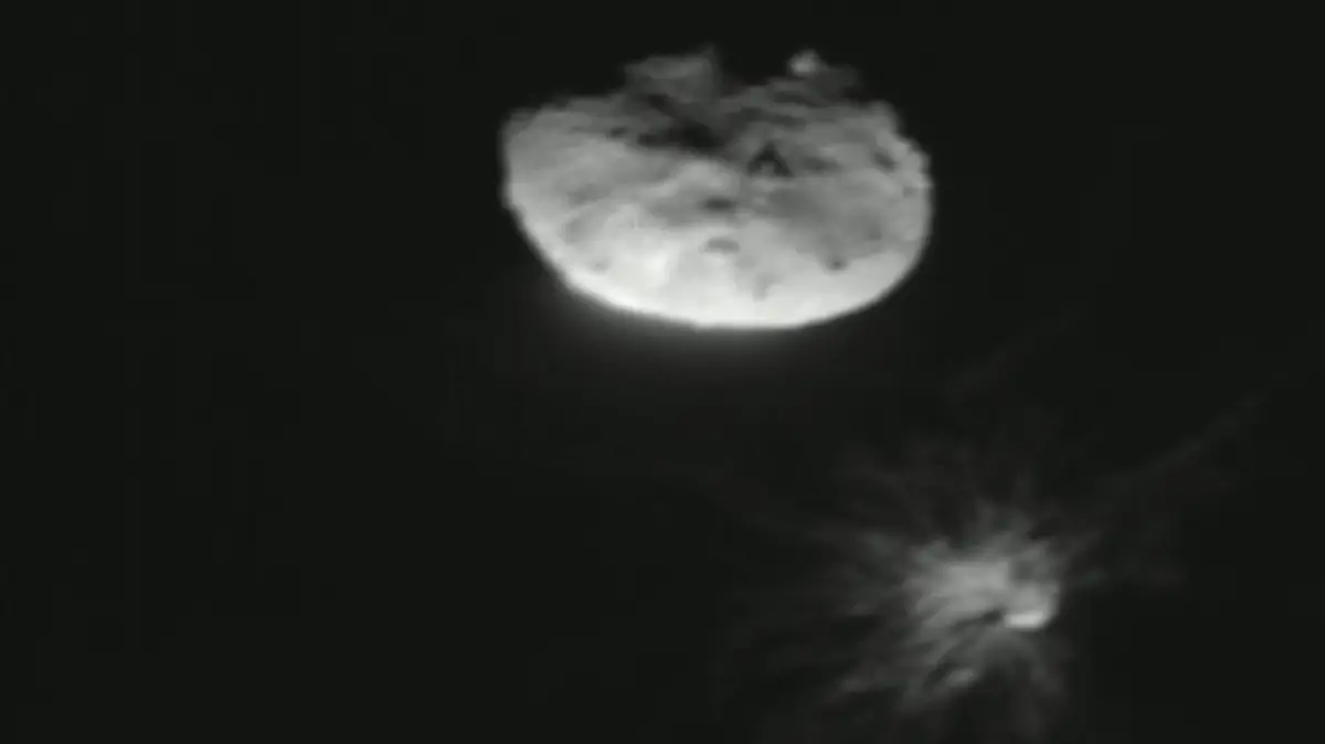 Lorsque la NASA s’est écrasée sur un astéroïde, elle a fait bien plus que le « pousser »