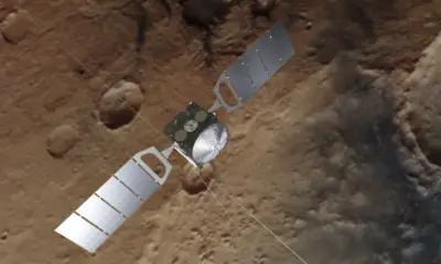 Le vaisseau spatial Mars prend une vue magnifique sur les volcans martiens – et une surprise