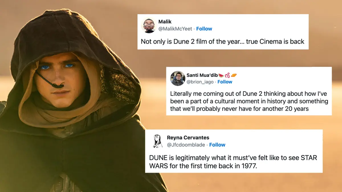 Les gens adorent "Dune : 2ème partie"