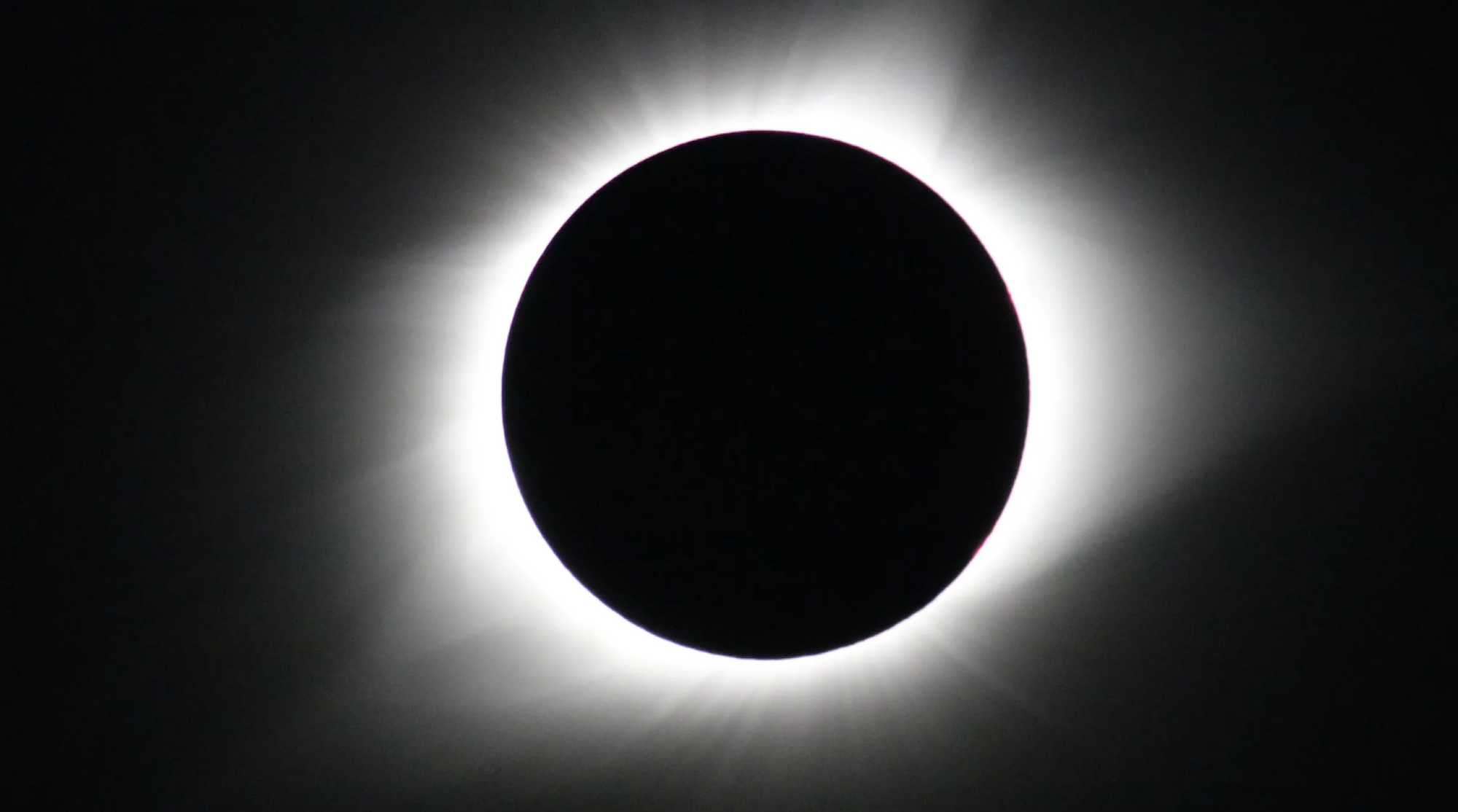 Une éclipse totale de Soleil vue en 2017.