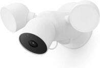 Google Nest Cam blanche avec projecteur