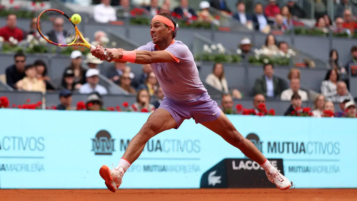 Comment regarder Nadal contre Lehecka à l’Open de Madrid 2024 en ligne gratuitement