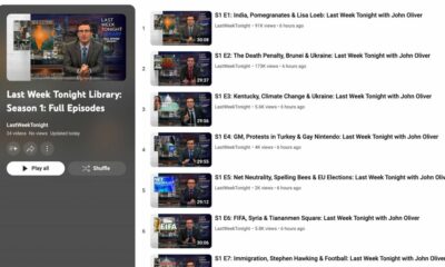 Fans de John Oliver, réjouissez-vous !  La saison 1 de « Last Week Tonight » est diffusée gratuitement sur YouTube.