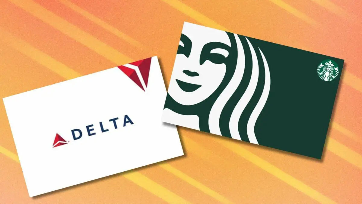 Obtenez une carte-cadeau Starbucks gratuite de 20 $ lorsque vous achetez une carte-cadeau Delta de 300 $