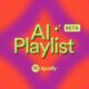 Spotify vous permettra d'utiliser l'IA pour créer des playlists personnalisées
