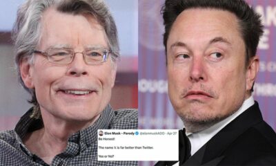 Stephen King troll une nouvelle fois Elon Musk à propos du changement de nom de Twitter