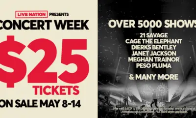 Live Nation offre des billets tout compris à 25 $ pour plus de 5 000 spectacles pour la semaine des concerts