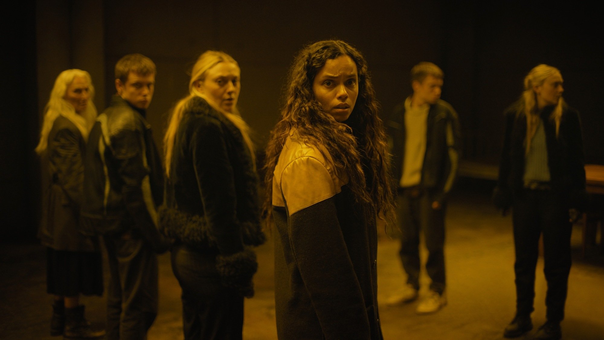 Oliver Finnegan, Georgina Campbell, Olwen Fouéré et Dakota Fanning sont piégés dans « The Watchers ».
