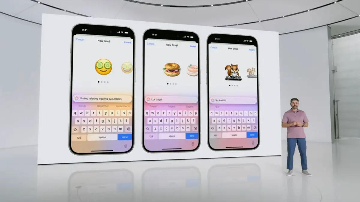 WWDC 2024 : Genmoji vous permet de créer vos propres emojis avec « Apple Intelligence »