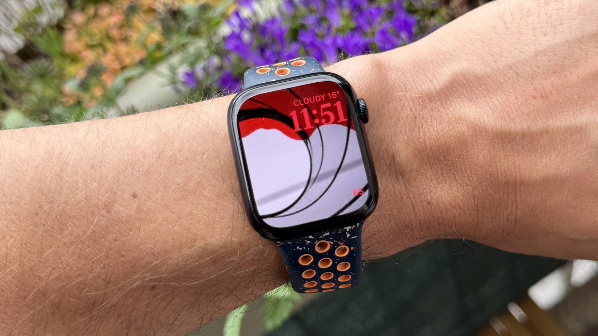 Visage de l'Apple Watch