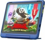 Tablette Amazon Fire HD 10 Kids Pro avec Kung Fu Panda à l'écran