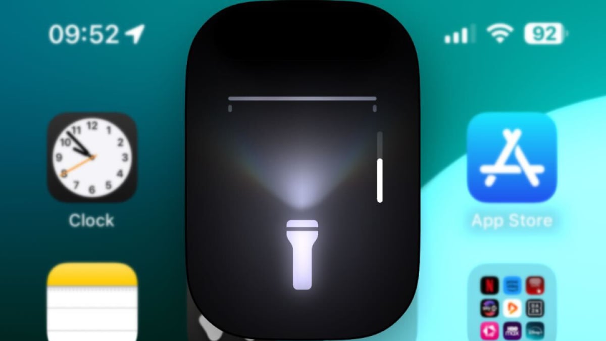 Flashlight dans iOS 18 a une nouvelle fonctionnalité super cool