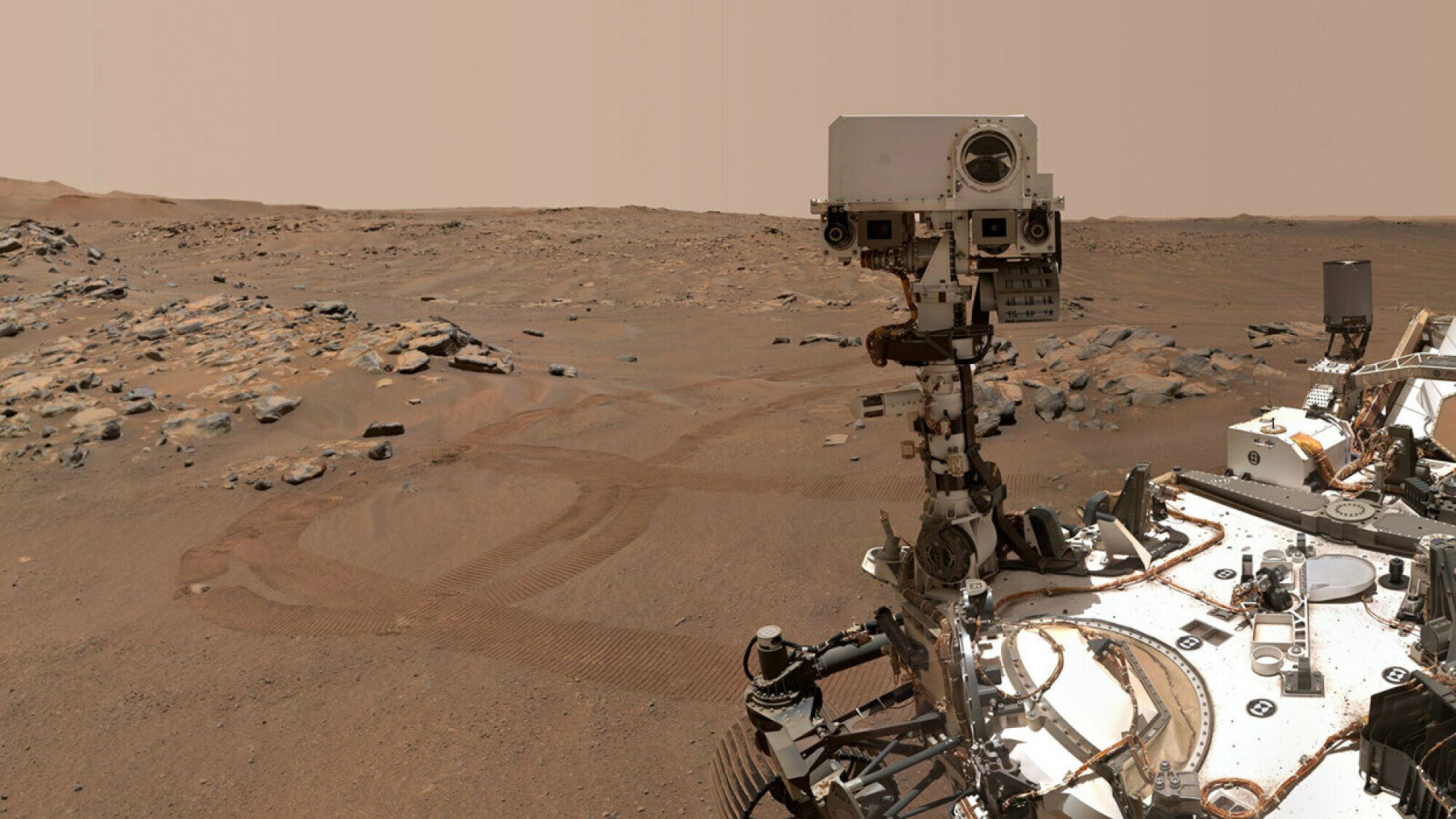 Le rover Perseverance explore Mars