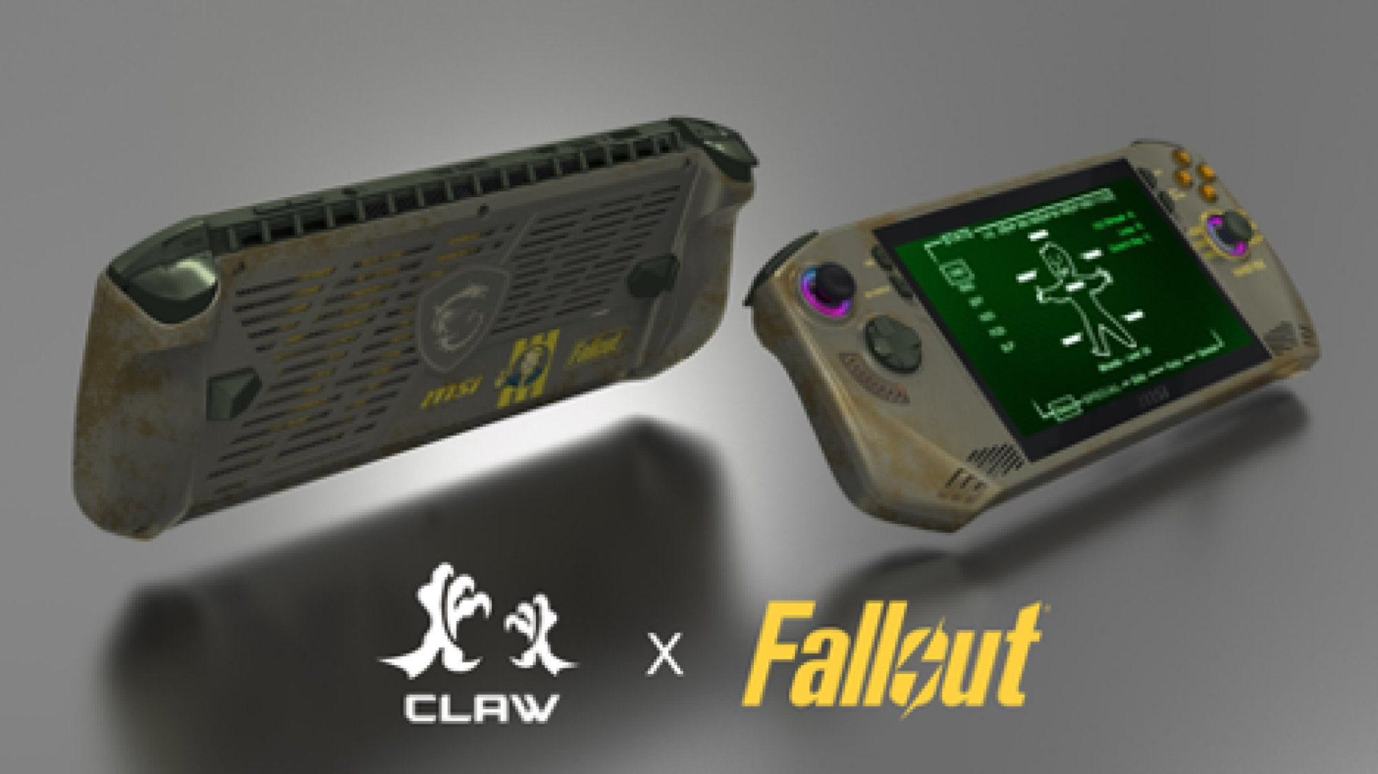 Édition MSI Claw "Fallout"